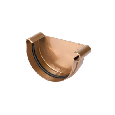 Denko rynnowe BRYZA 125 Prawe - MIEDŹ